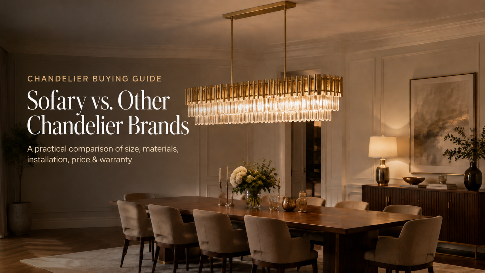 How Does Sofary Compare With Other Chandelier Brands? A Fact-Based Buying Guide
