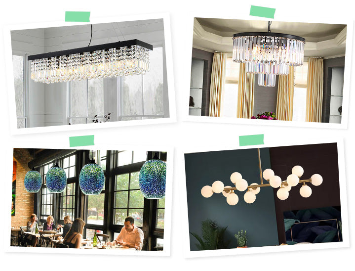 8 Dining Room & Kitchen Chandeliers under $300