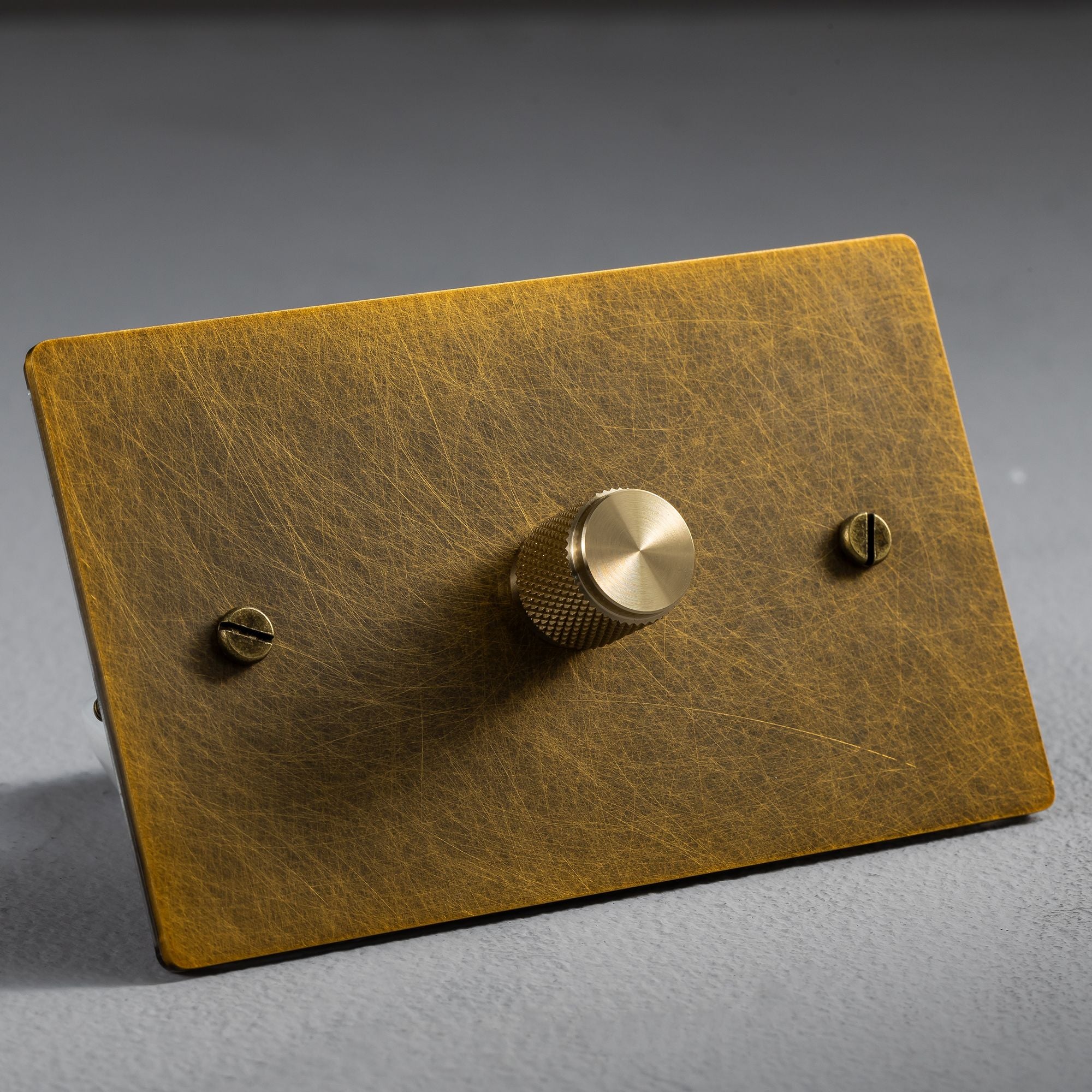 The Brass Dimmer Switch (1 to 5 Gang)