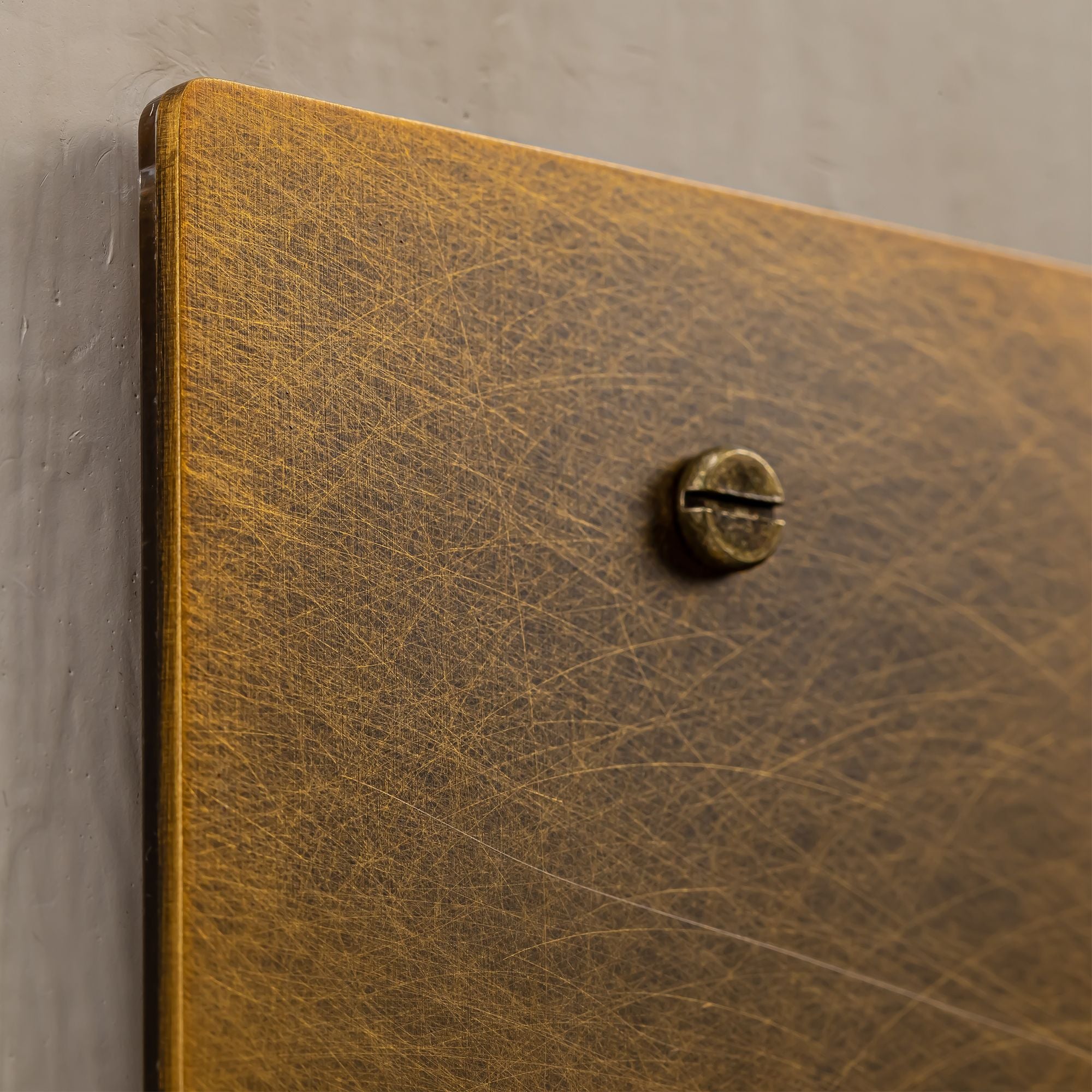 The Brass Dimmer Switch (1 to 5 Gang)