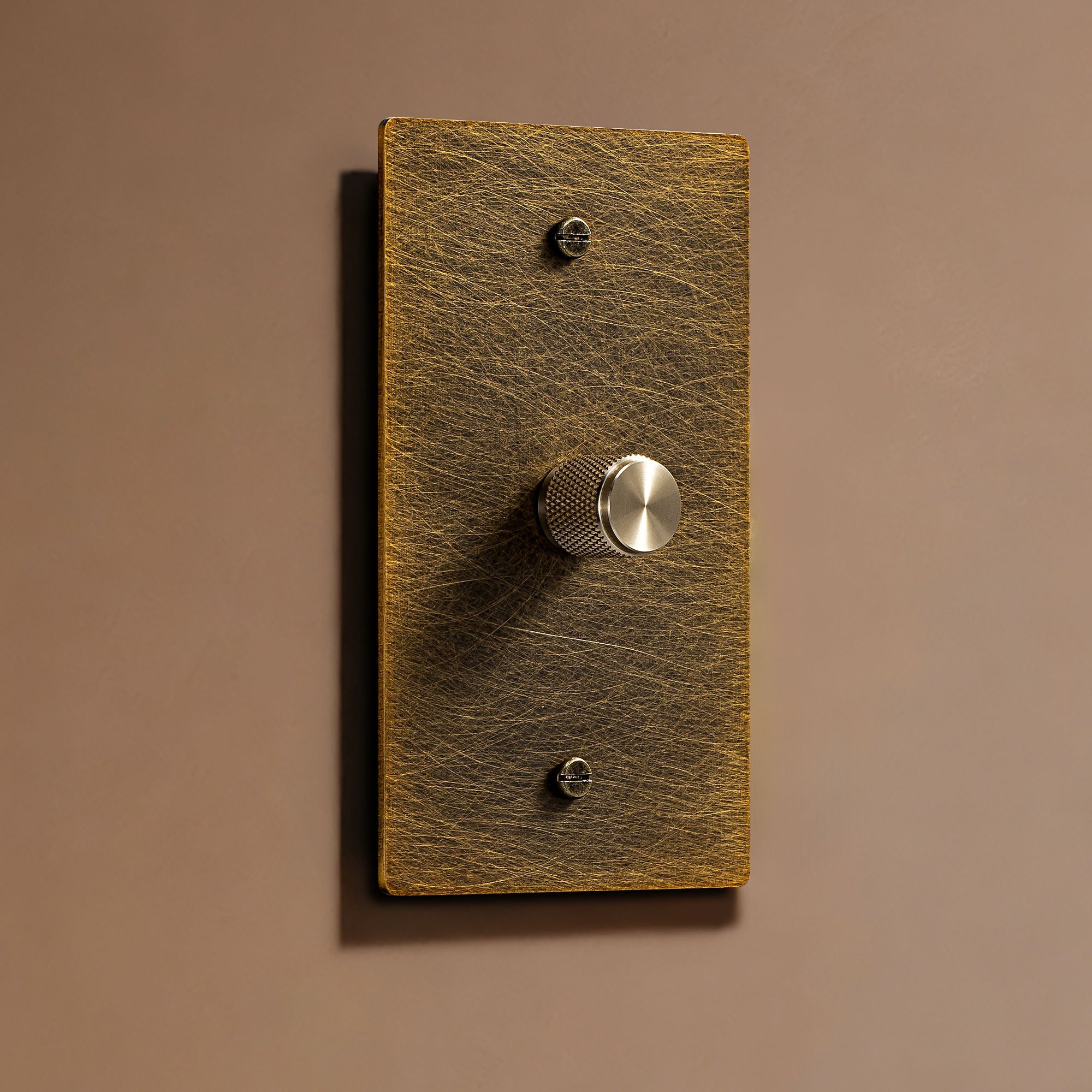 The Brass Dimmer Switch (1 to 5 Gang)
