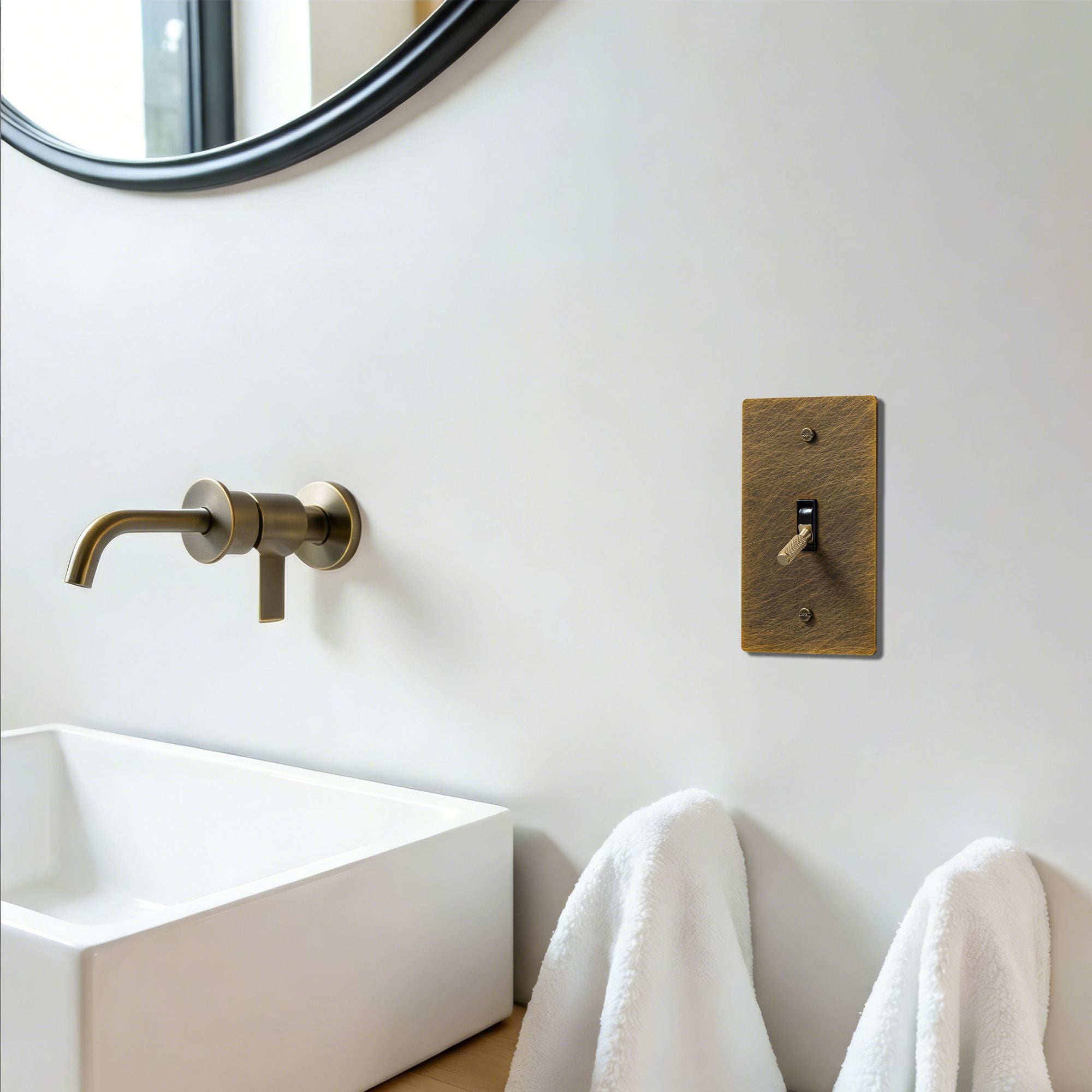 The Brass Toggle Switch (1 to 5 Gang)