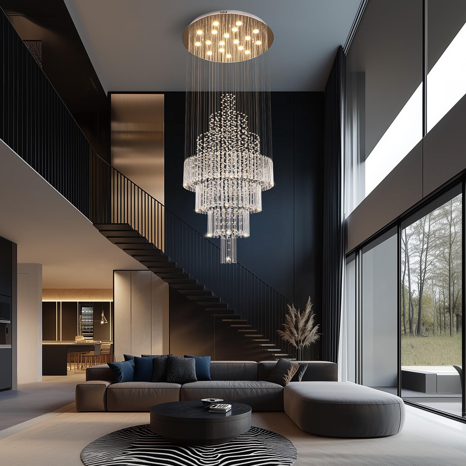 Large_Raindrop_Crystal_Chandelier_Ball_Shape_-_Living_Room-CH053-250520-9