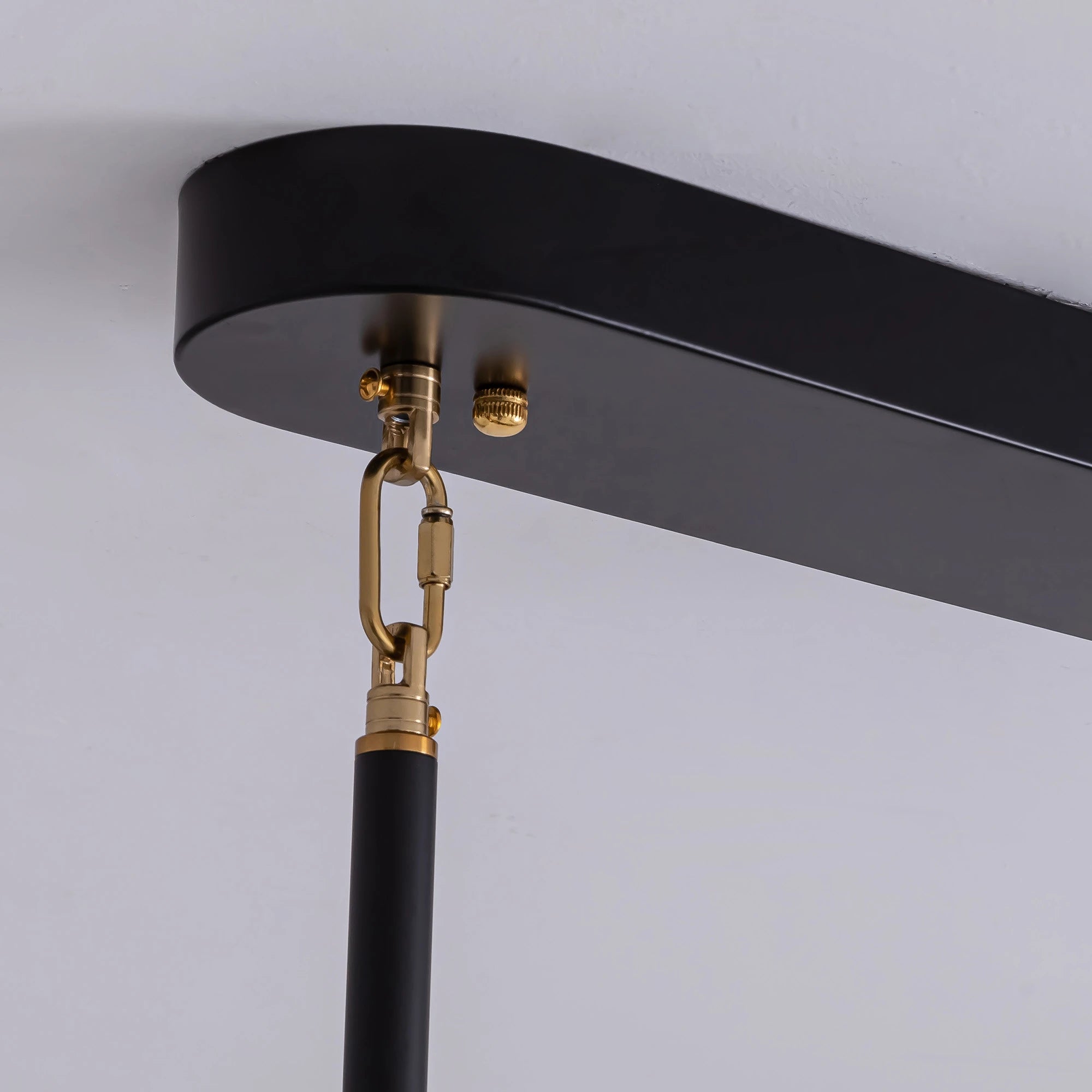 Mid-Century Modern Black Sputnik Chandlier - Sofary Lighting