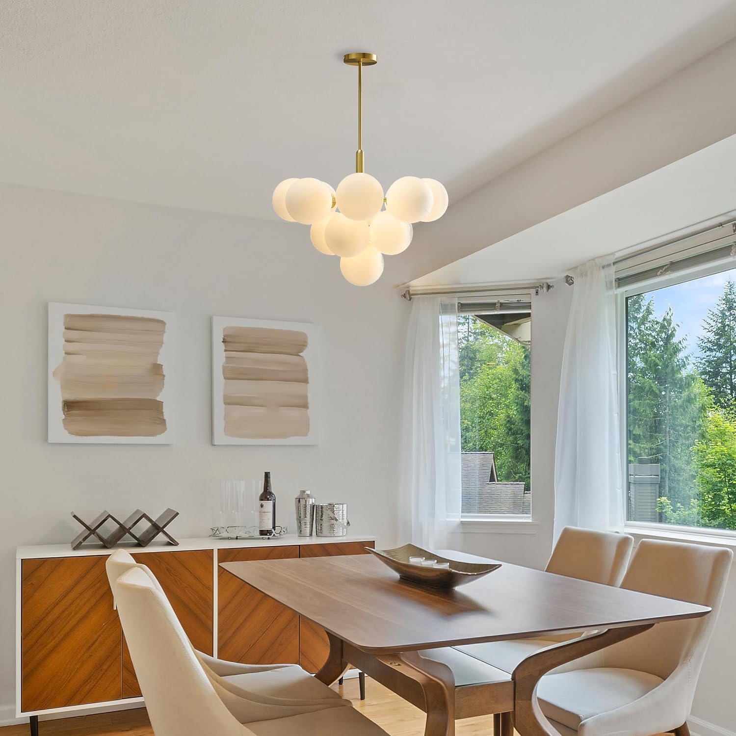 Modern Bubble Cluster Globe Pendant Light - Sofary Lighting
