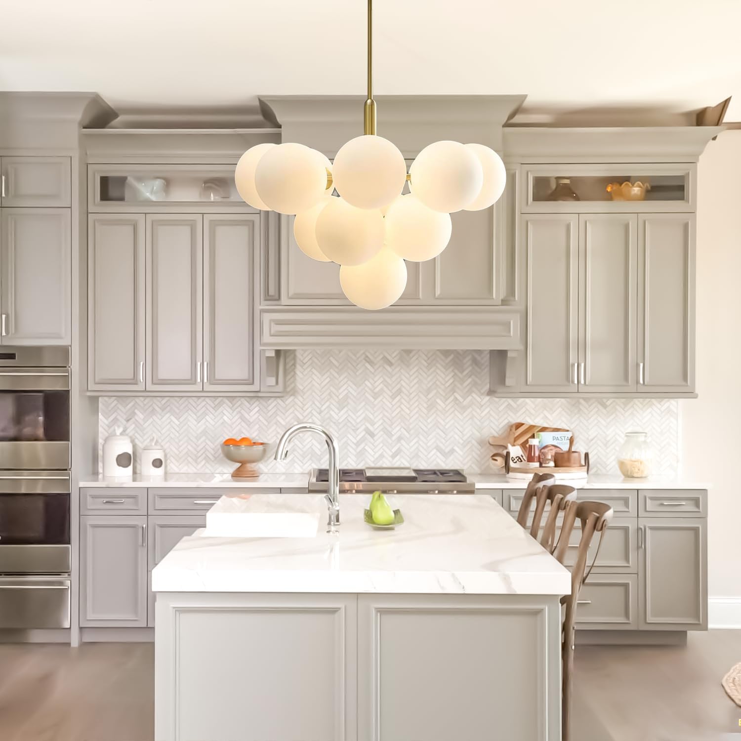 Modern Bubble Cluster Globe Pendant Light - Sofary Lighting