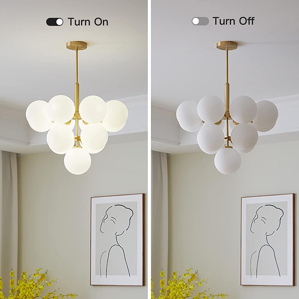 Modern Bubble Cluster Globe Pendant Light - Sofary Lighting