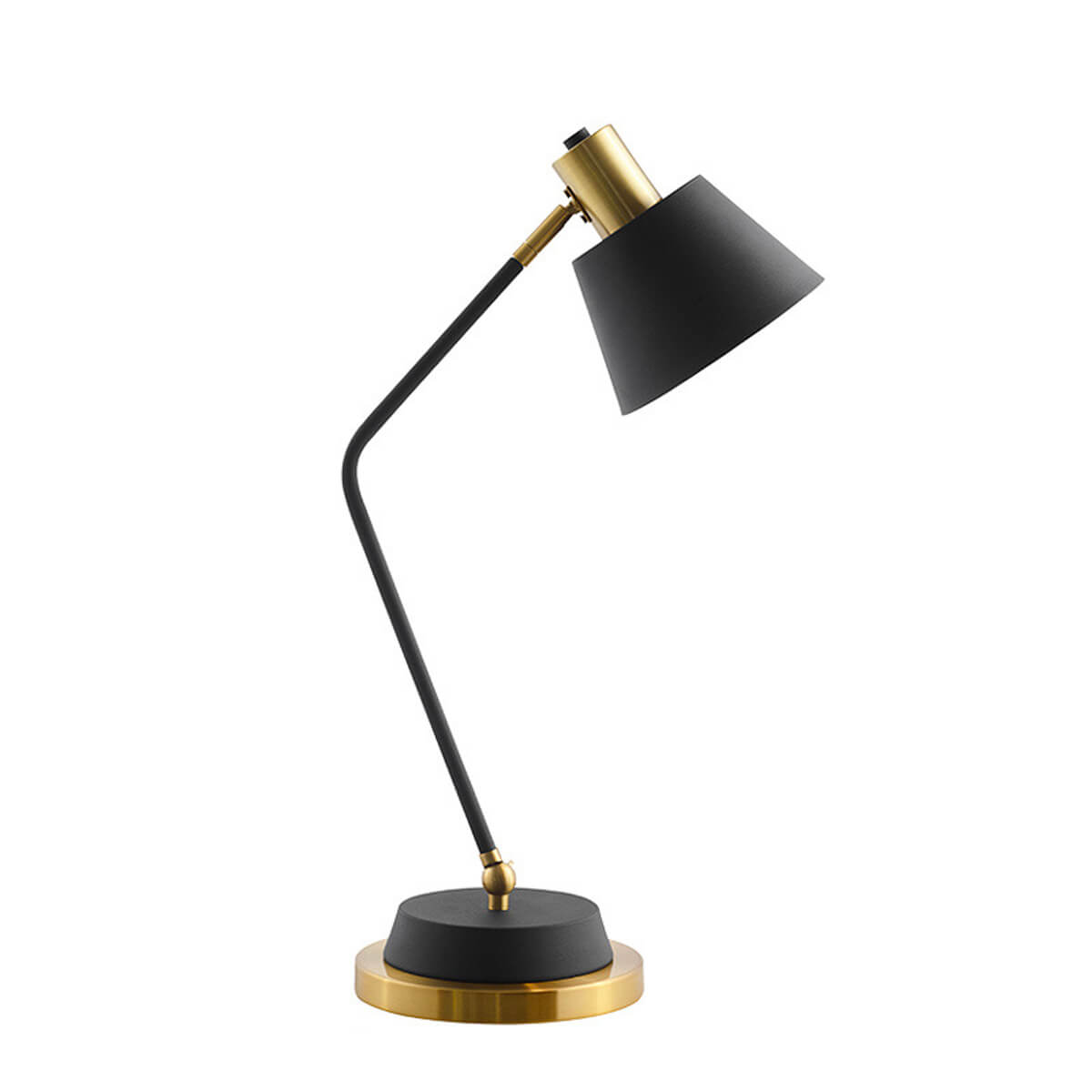 Nordic-modern-desk-lamp-hotel-bedroom-front-view-white | Sofary