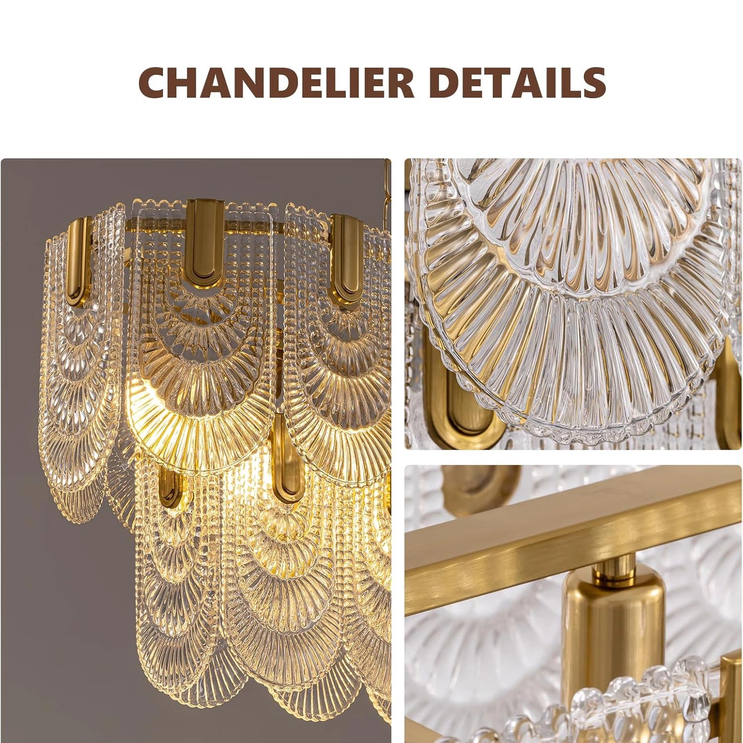 Opulent Rectangular Crystal Chandelier - Sofary Lighting