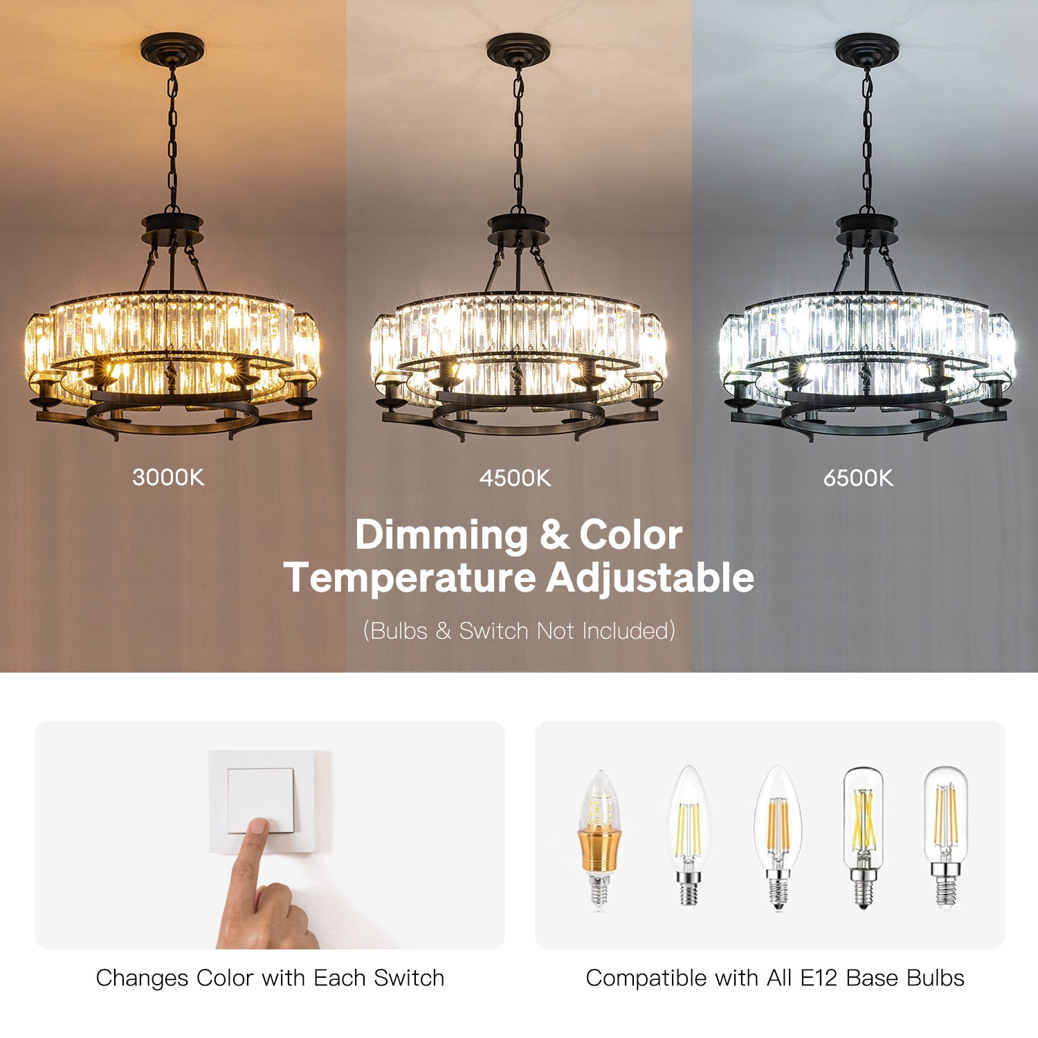 Round-Modern-Rustic-Crystal-Chandelier-3-color-temperature