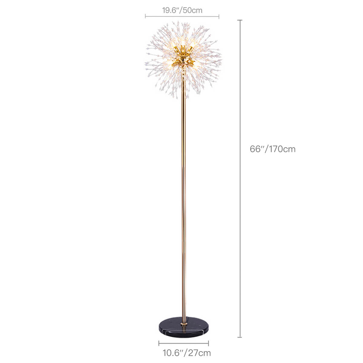 Sputnik-Sphere-Dandelion-Floor-lamp-lamp-dimension| Sofary