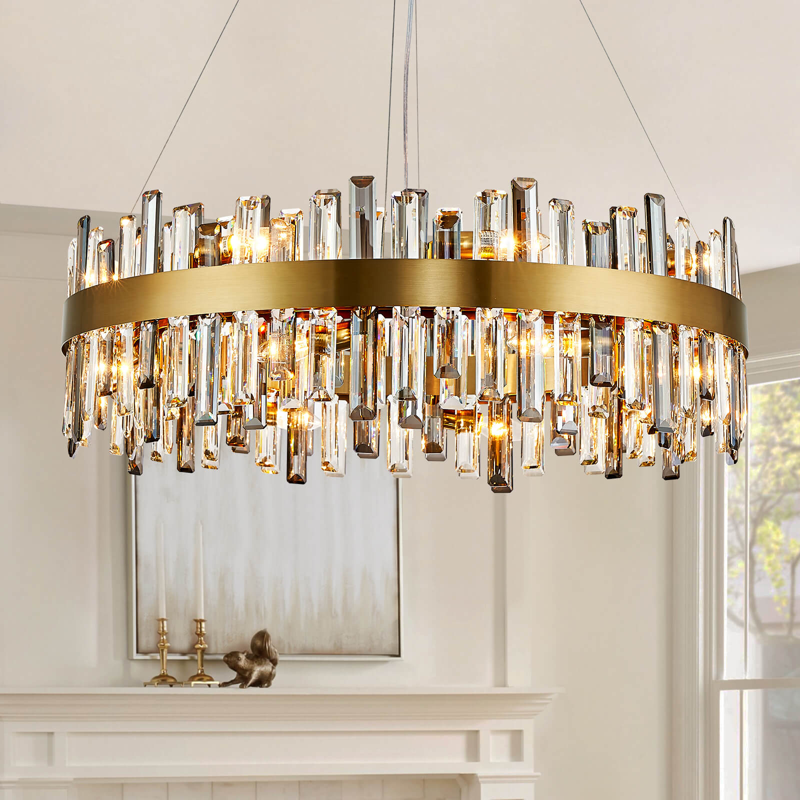 aurum-luxury-modern-gold-brass-clear-and-grey-crystal-round-chandelier-main-2