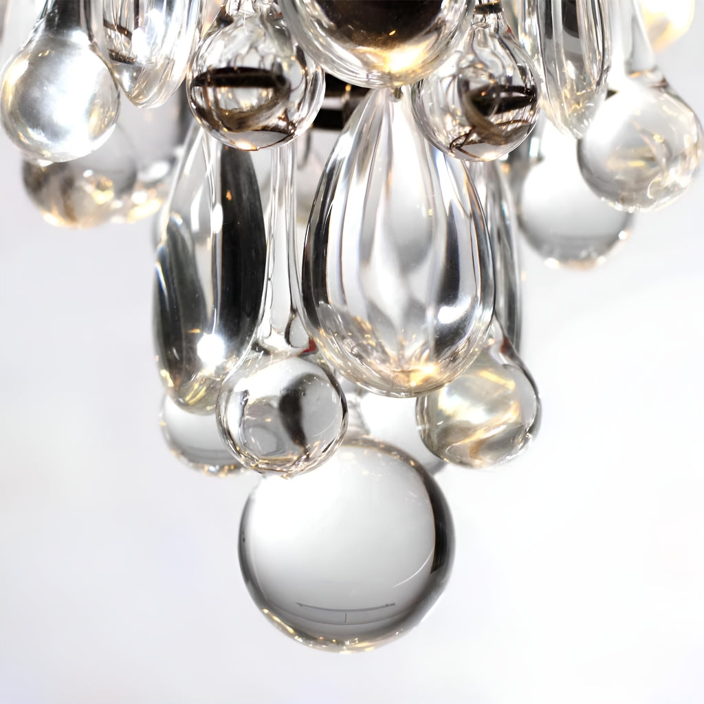 American Grape Crystal Chandelier Rustic details-1 | Sofary Lighting