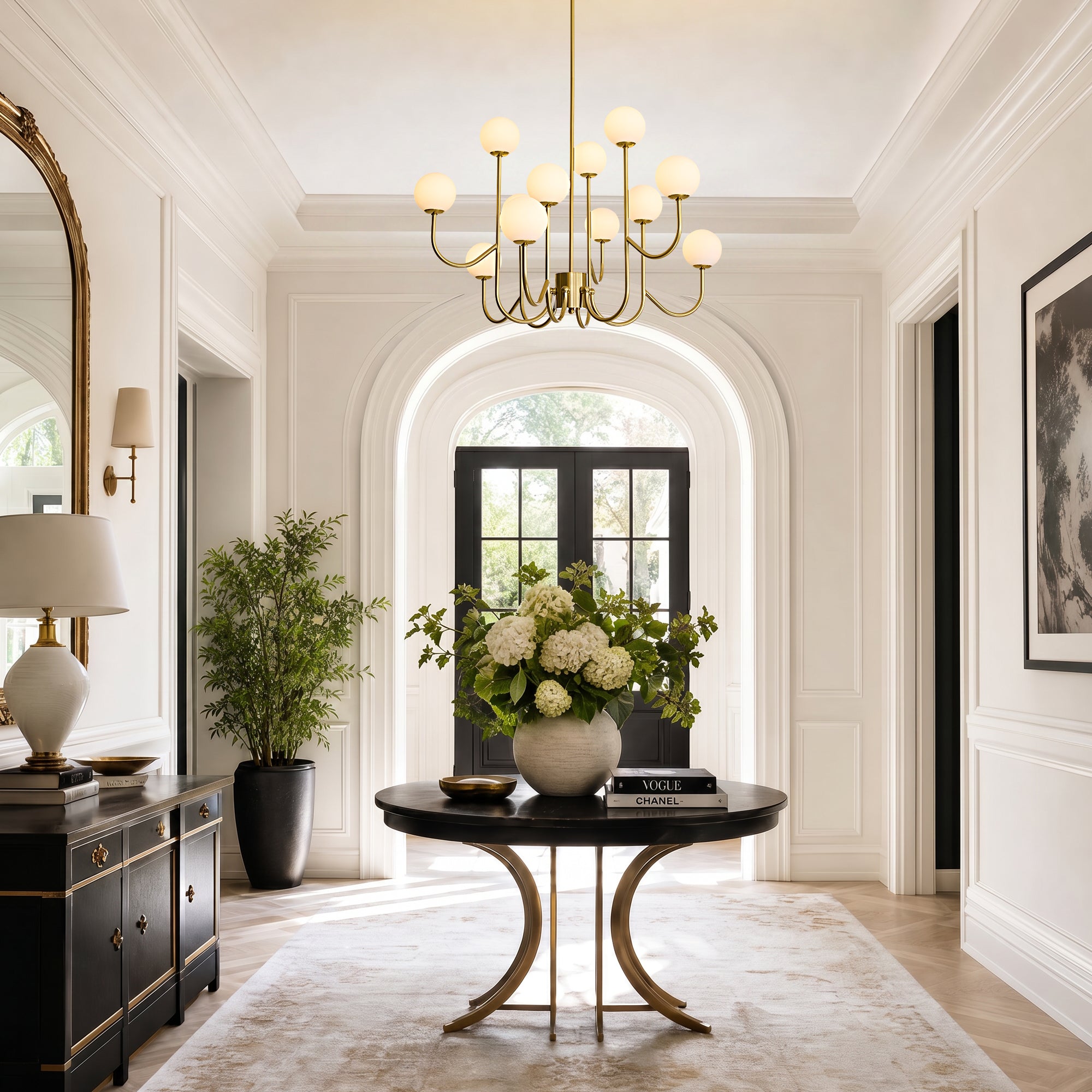 brielle-modern-brass-glass-globe-branch-chandelier-foyer
