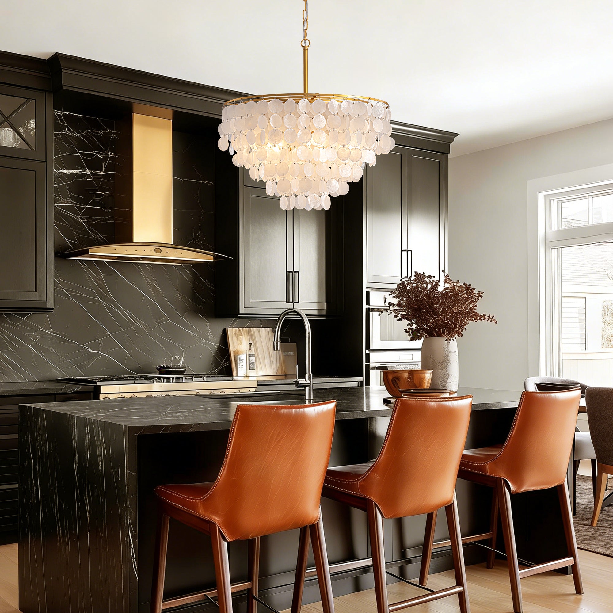 calista-coastal-gold-shell-tiered-disc-chandelier-kitchen-island-sofary-lighting