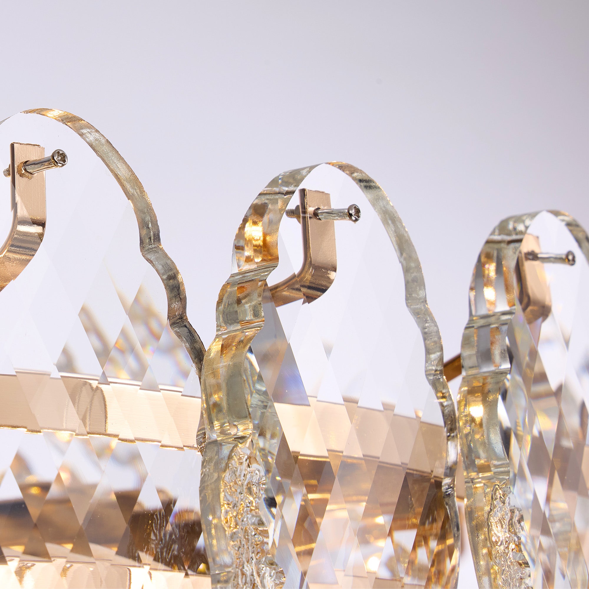 celorien-modern-luxury-gold-crystal-tiered-round-chandelier-crystal-details