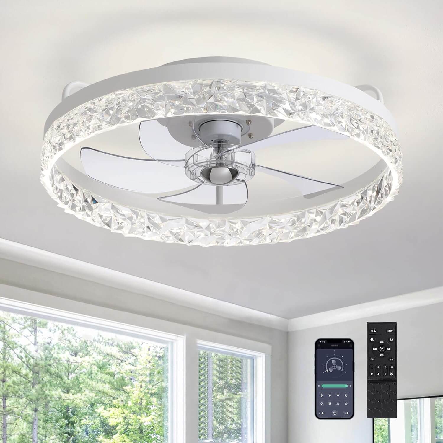 circular-white-ceiling-fan-light-modern-and-simple-creative-embedded-Integrated-dining-room-ch208-250801-1