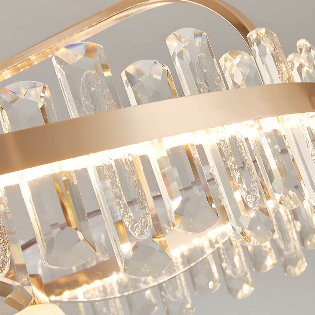 Crystal Ceiling Fan Oscillating Ceiling Fan Light details -2 | Sofary Lighting