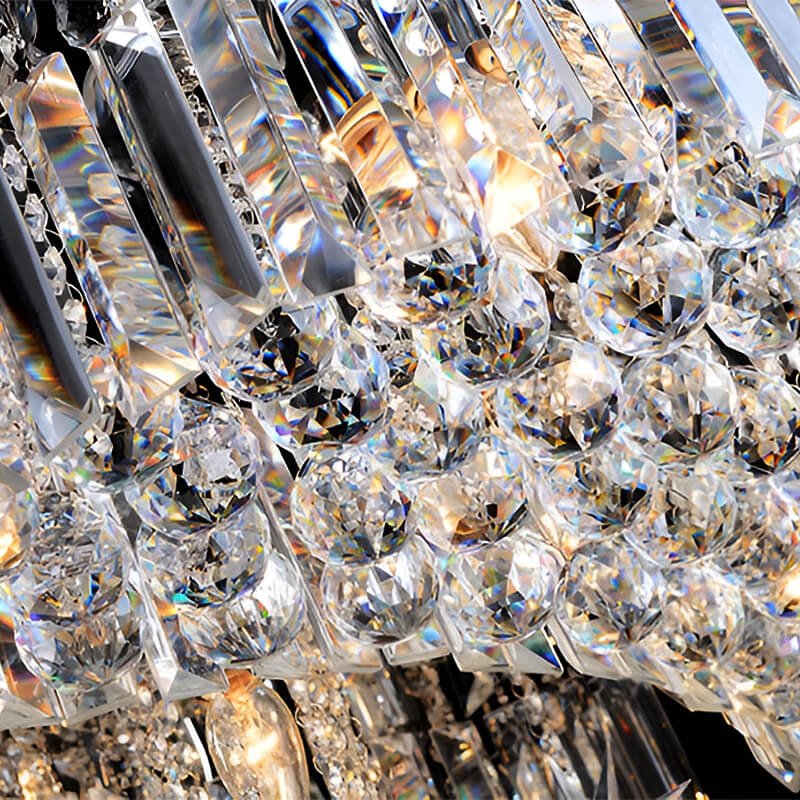 Elegant Moons and Stars Crystal Chandelier - Ceiling Light