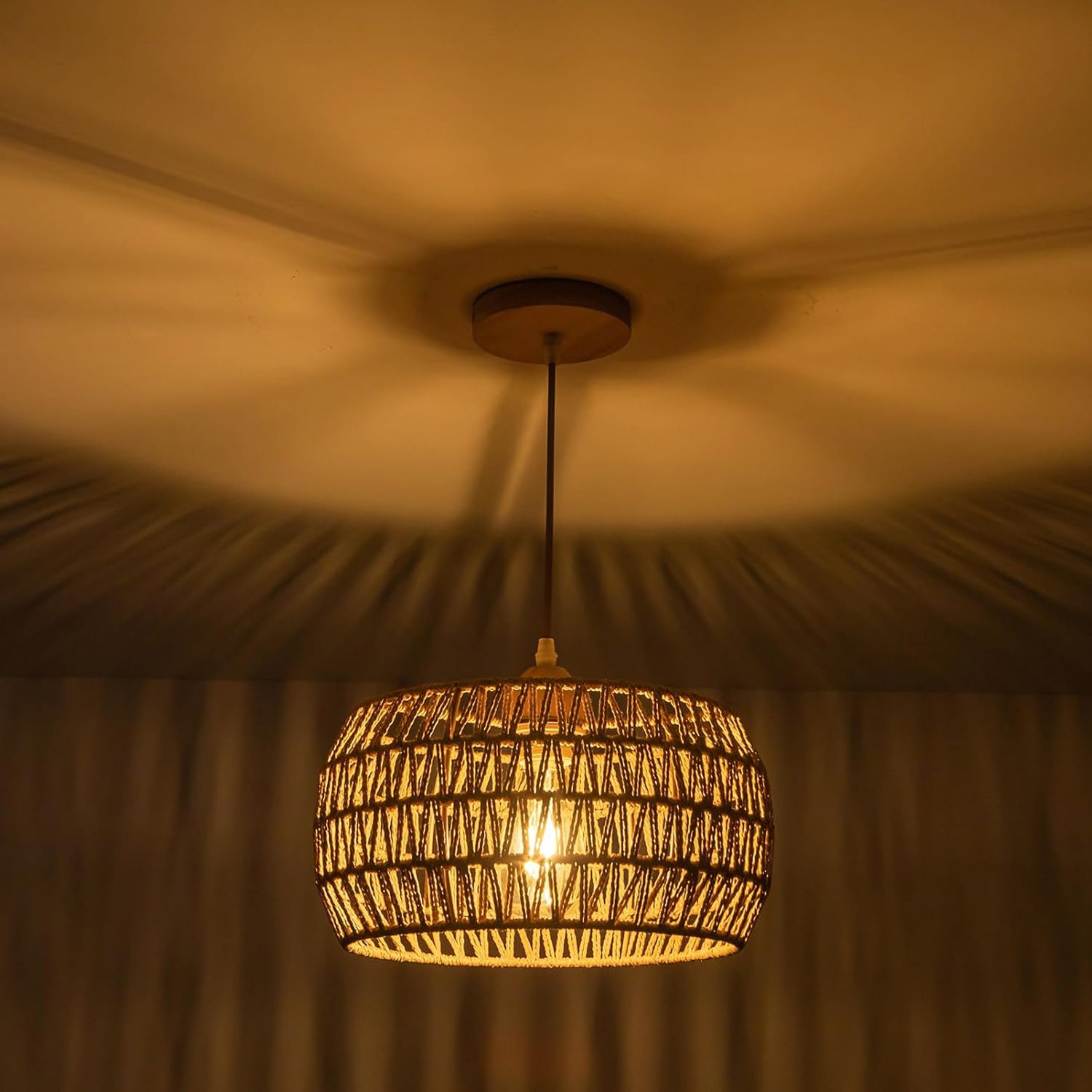 farmhouse-basket-weave-chandelier-wooden-base-ch391-20250530-light-on-sofary-lighting