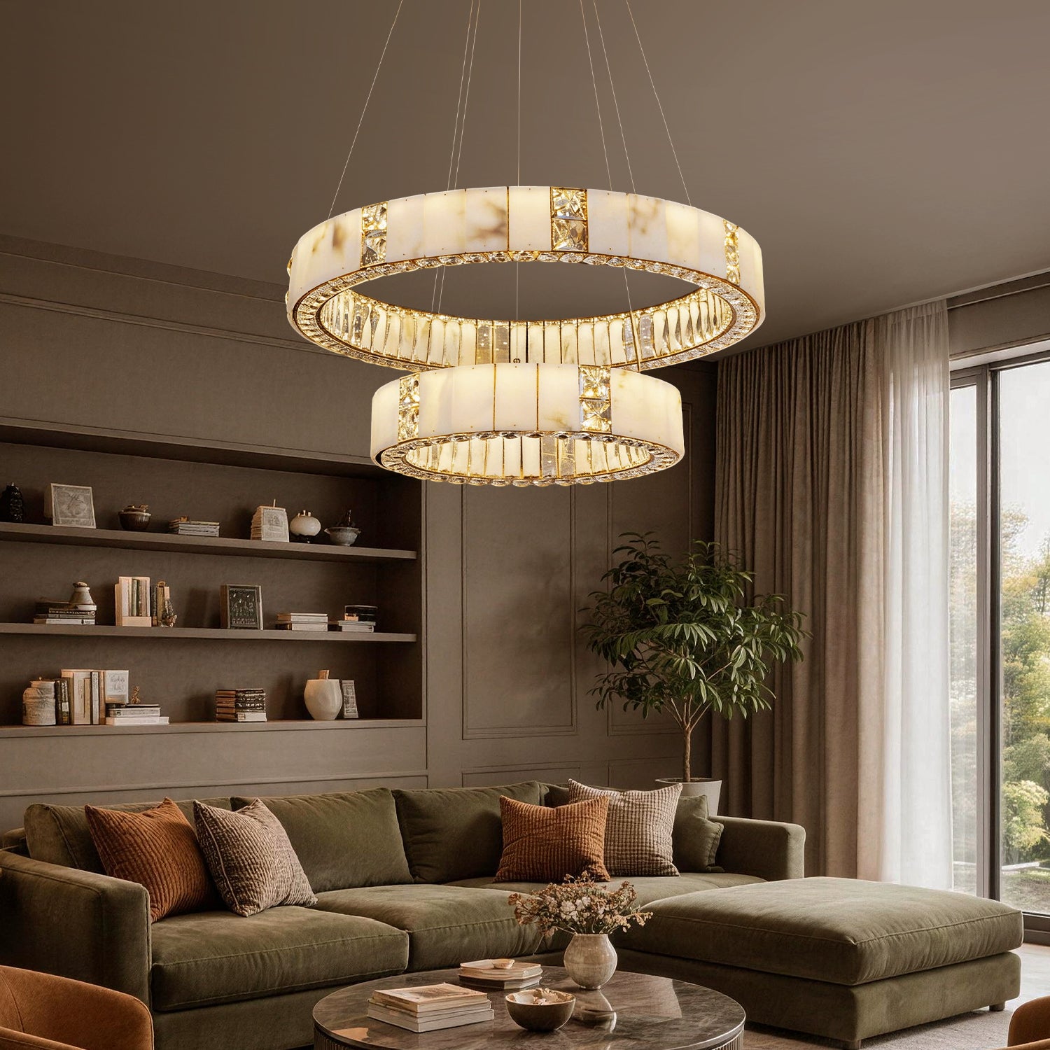 lumaire-2-tier-alabaster-crystal-ring-chandelier-ch508-20260409-sofary-lighting