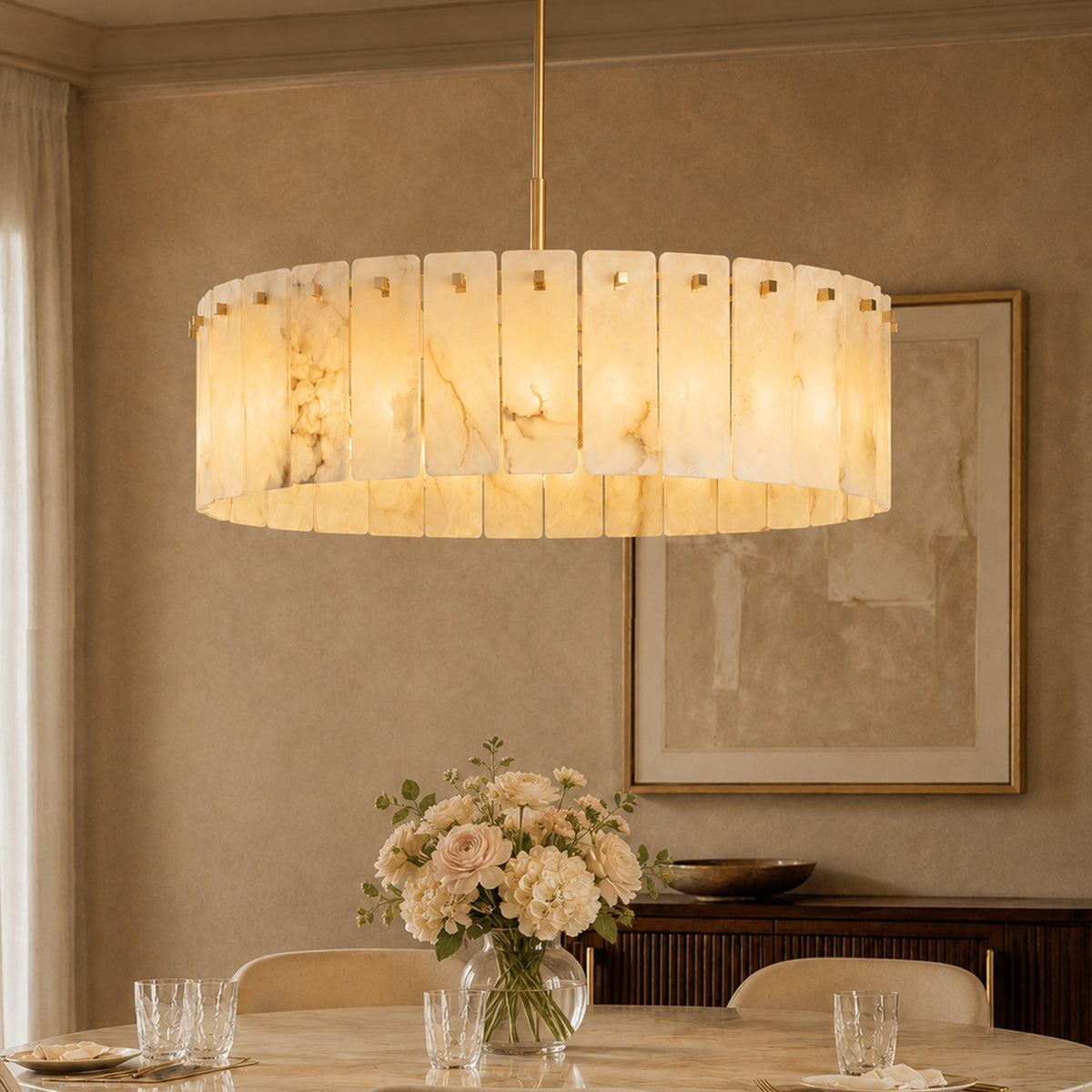 lunareth-modern-luxury-gold-alabaster-drum-chandelier-sofary-lighting