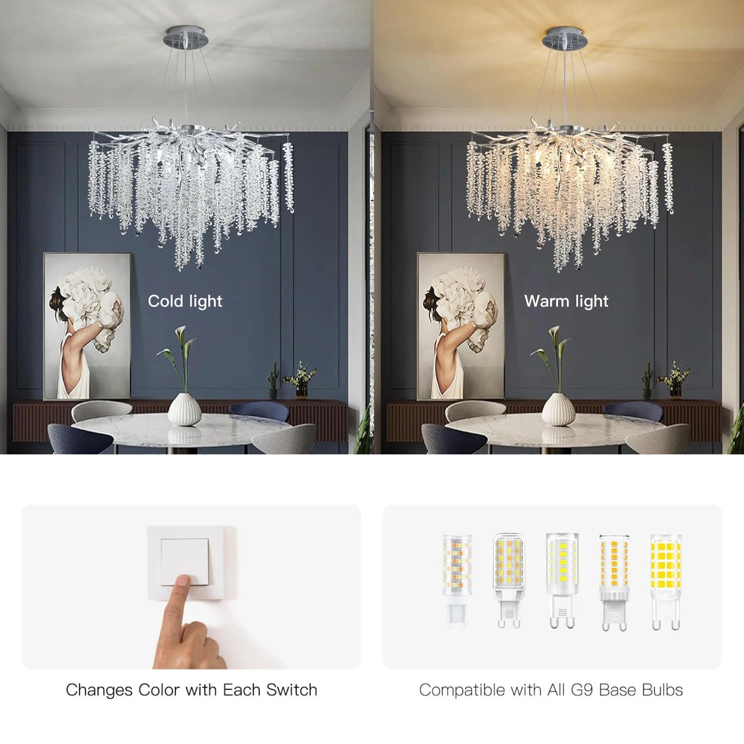 luxury-french-silver-branch-chandelier-with-glass-tassels-light-effect-ch405-20250619-Sofary-Lighting