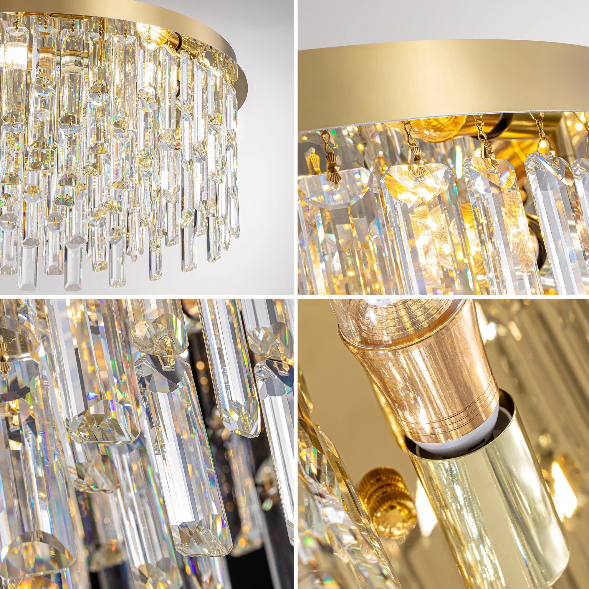 close-up-of-luxury-gold-crystal-flush-mount-chandelier-ch472-sofary-lighting