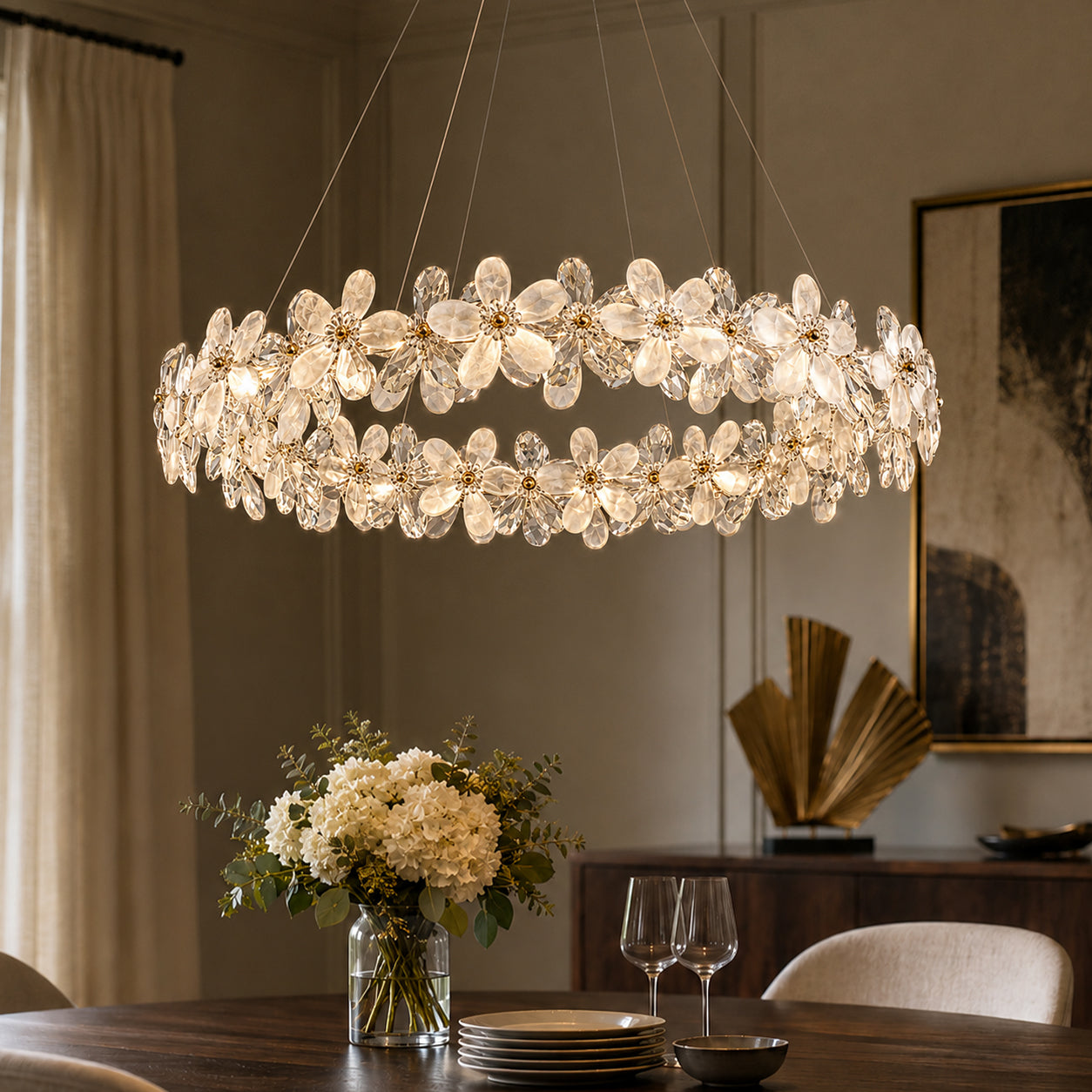 luxury-halo-ring-chandelier-with-crystal-accents-dimmable-modern-light-fixture-for-home-décor-main