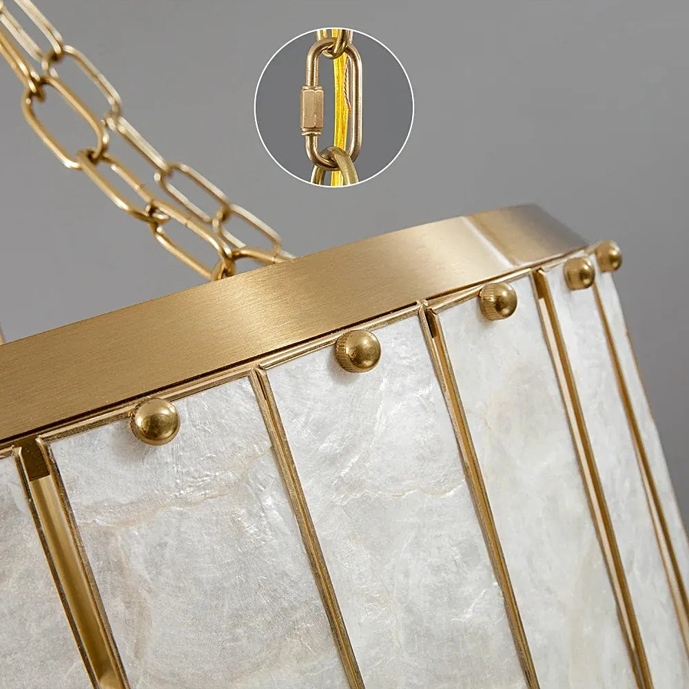 close-up-of-madelyn-modern-round-faceted-capiz-chandelier-ch447-20250801-sofary-lighting