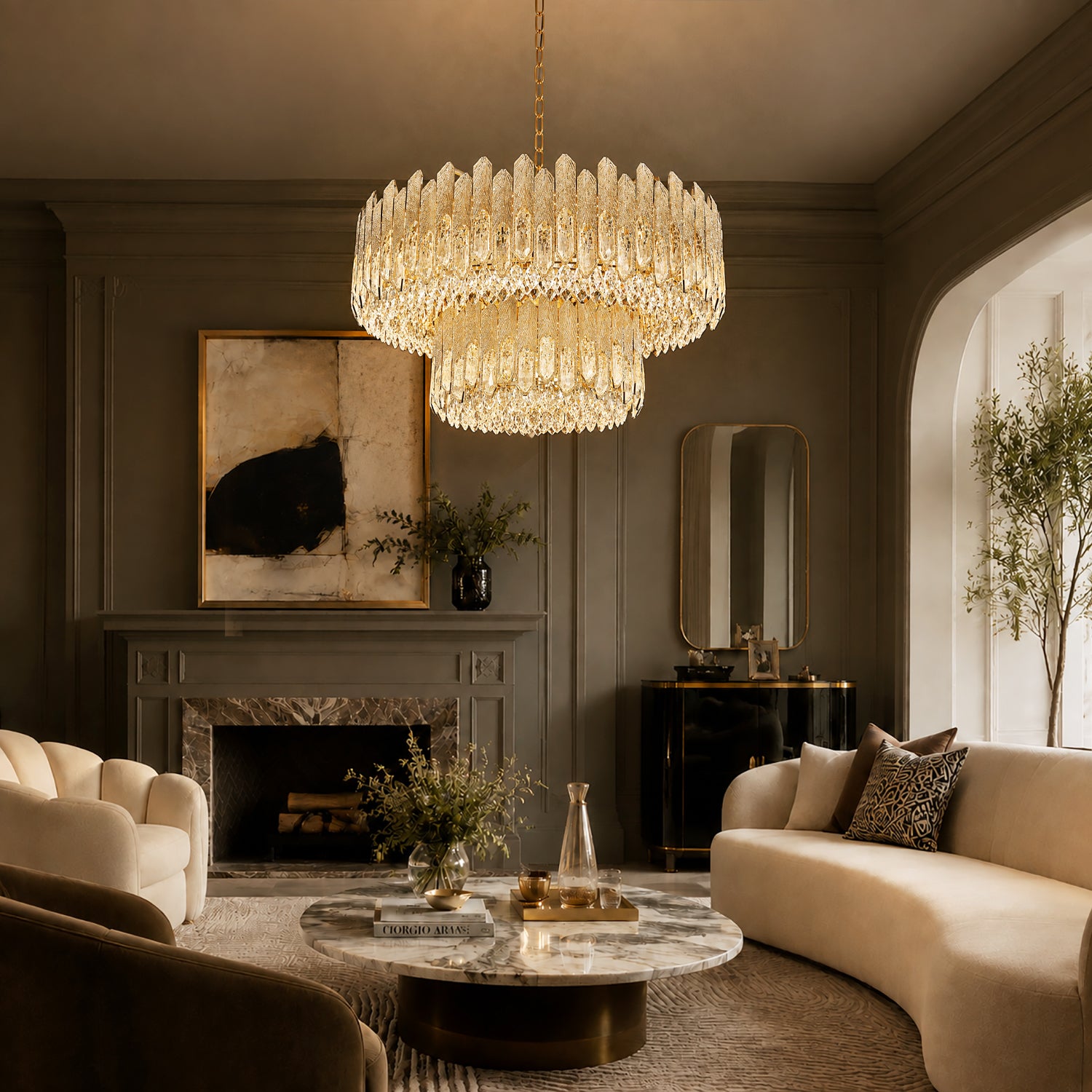 marcelline-modern-luxury-crystal-tiered-drum-chandelier-living-roommarcelline-modern-luxury-crystal-tiered-drum-chandelier-sofary-lighting