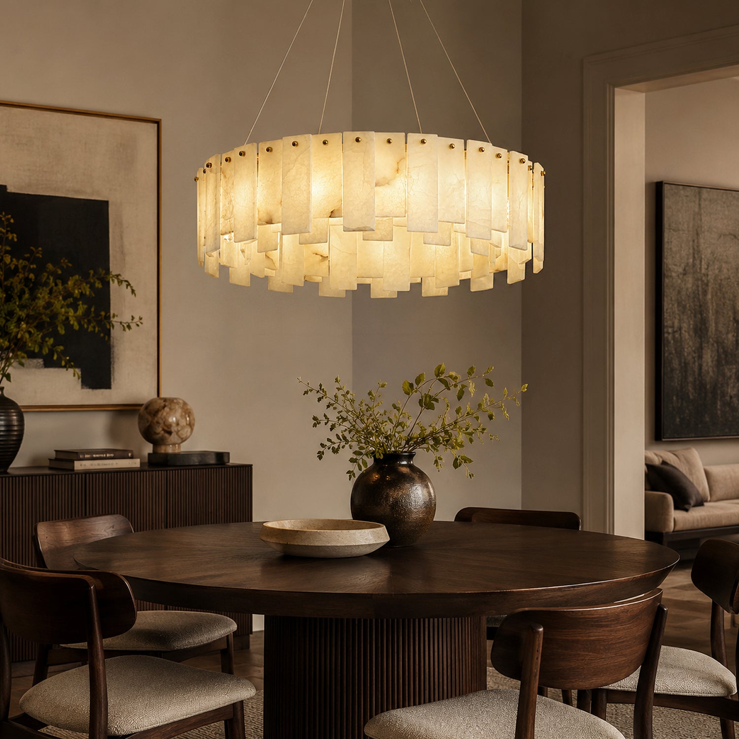 maren-modern-luxury-gold-alabaster-tiered-round-chandelier-diningroom