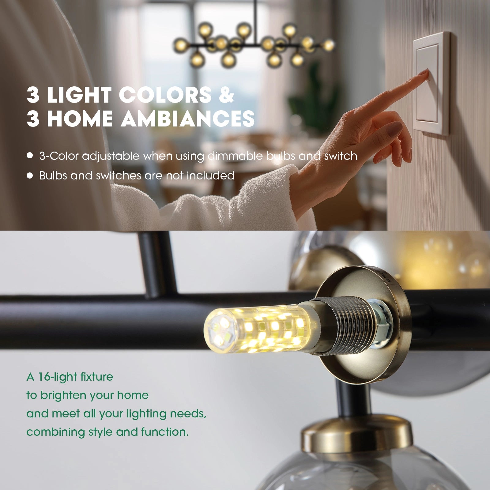 meteor-gray-globe-linear-chandelier-3-color-adjustable-sofary-lighting