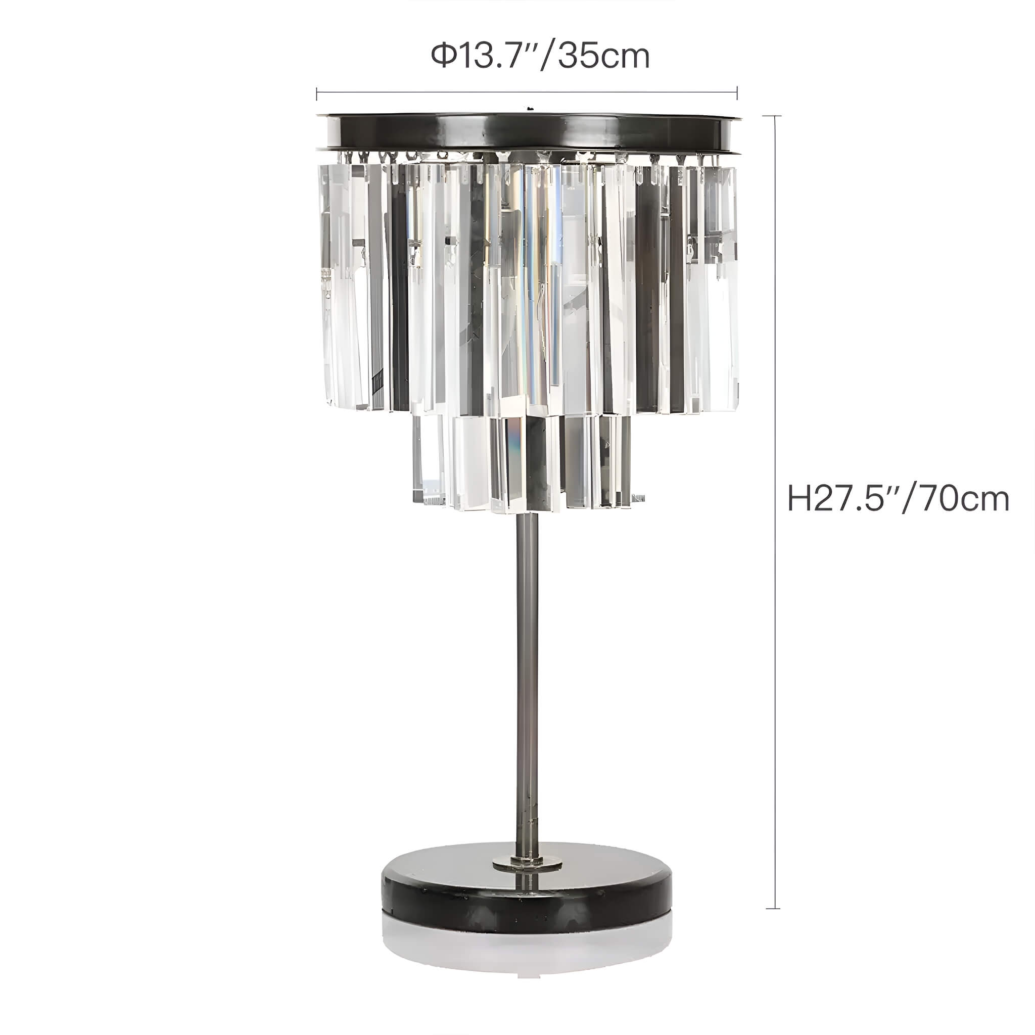 Minimalist American Retro Table Lamp Modern Designer Villa Bedroom -size|Sofary