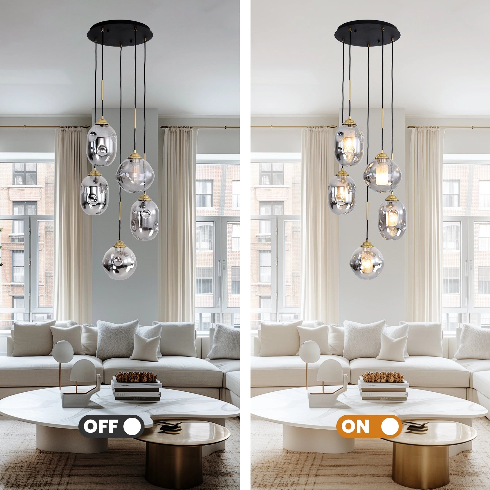 modern-lava-glass-multi-light-chandelier-ch475-sofary-lighting