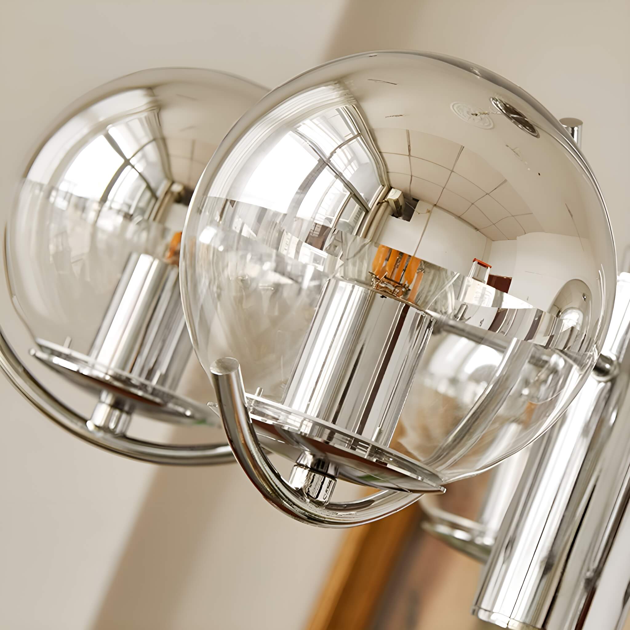 Modern Light 5 Light Lighting with Globe Glass-detail-2 | Sofary Lighting