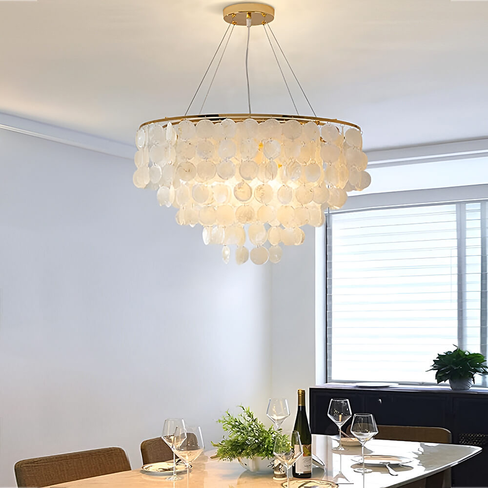 Morden Table Shells Pendant Lamp-livingroom-3 | Sofary Lighting