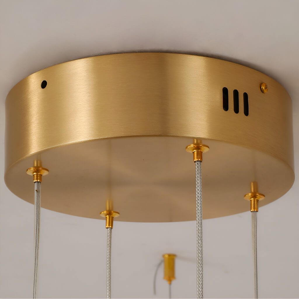 Nordic Elegance Modern Tiered Rings Pendant Light for Stylish Living Spaces-details-1| Sofary