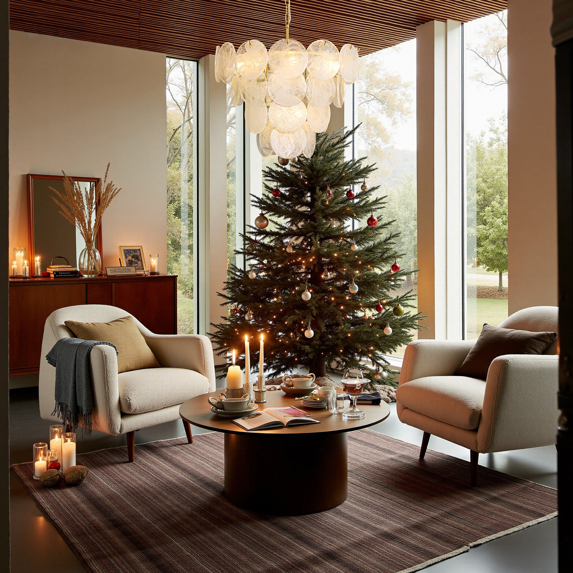 serenelle-modern-luxury-gold-glass-layered-disc-chandelier-living-room