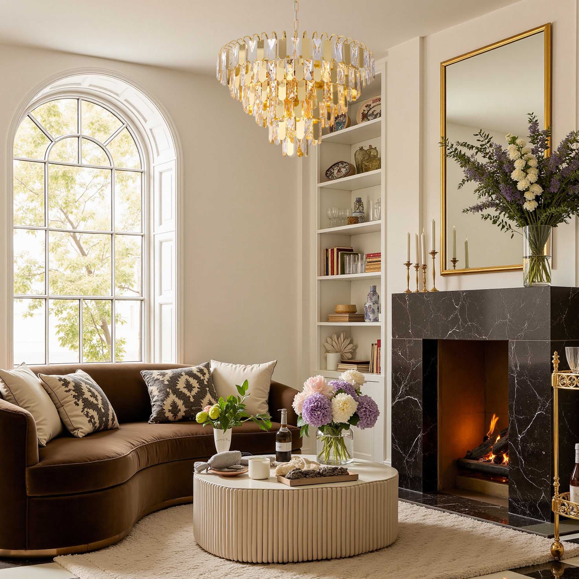 serenova-modern-luxury-gold-crystal-tiered-round-chandelier-living-room