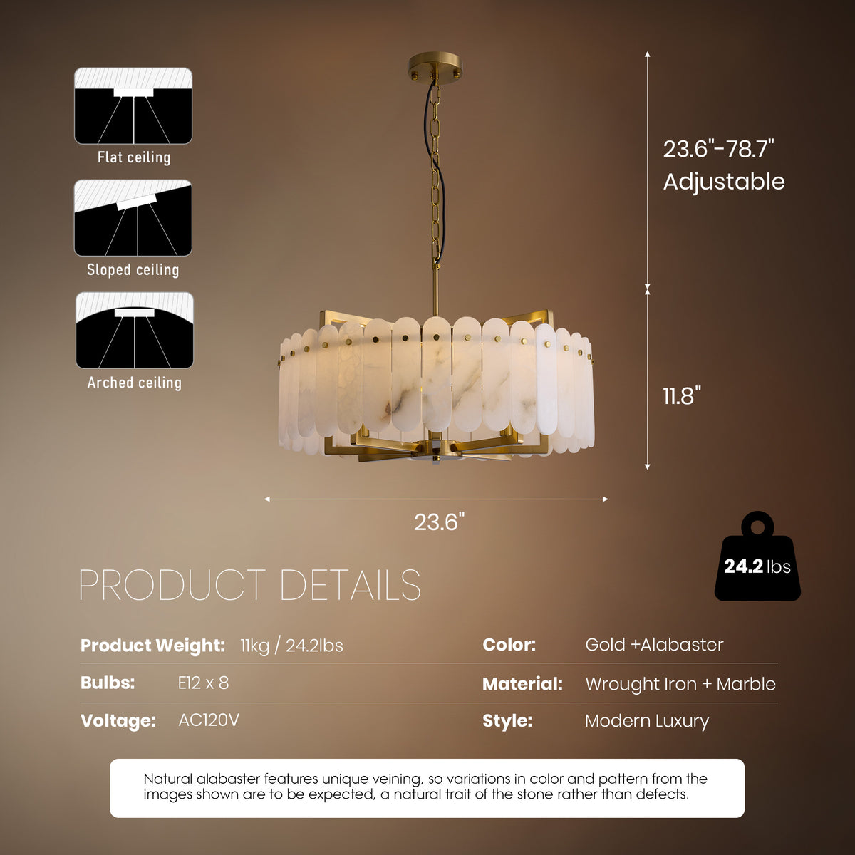 size-caldria-modern-luxury-alabaster-round-drum-chandelier-sofary-lighting