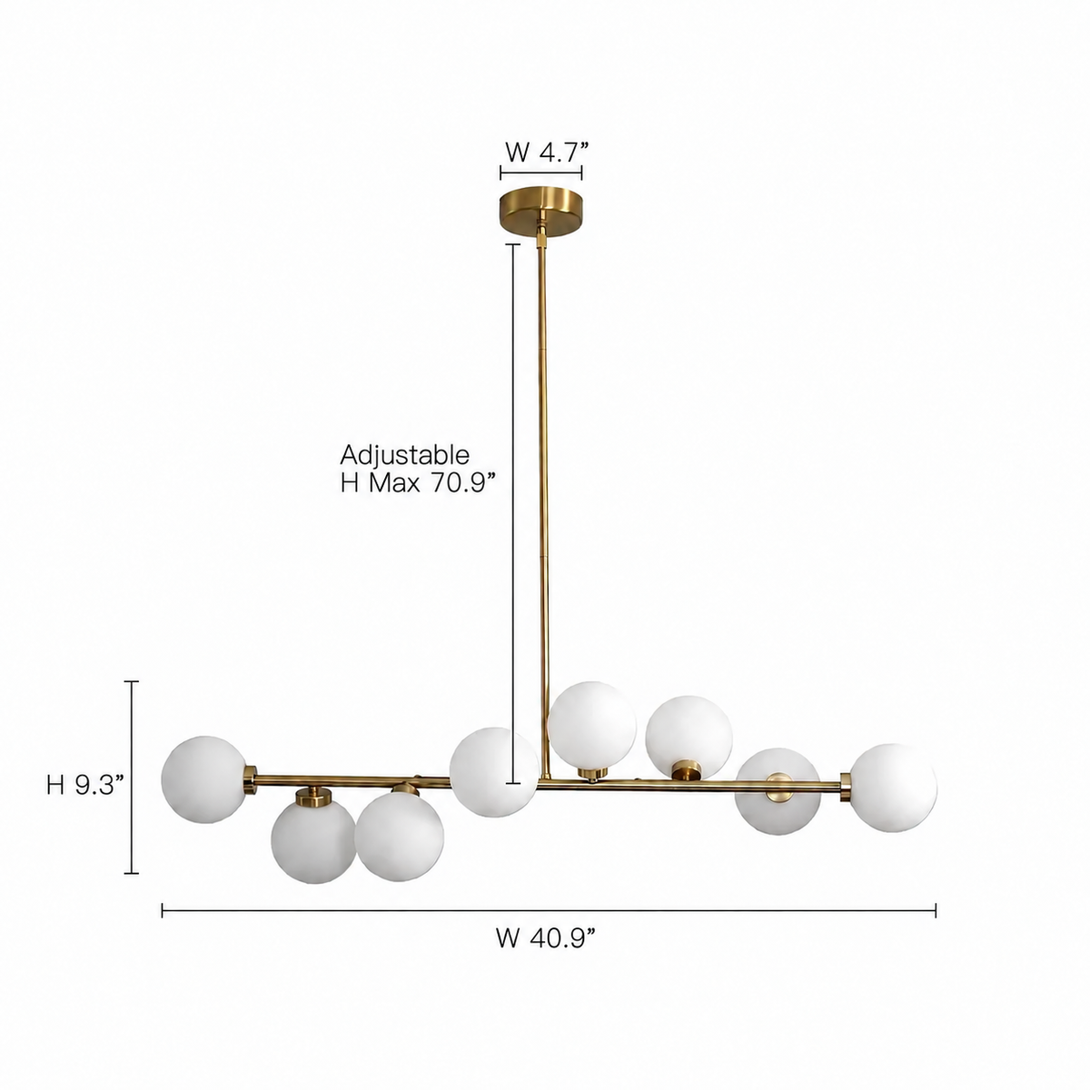size-luna-globe-glass-linear-chandelier-sofary-lighting