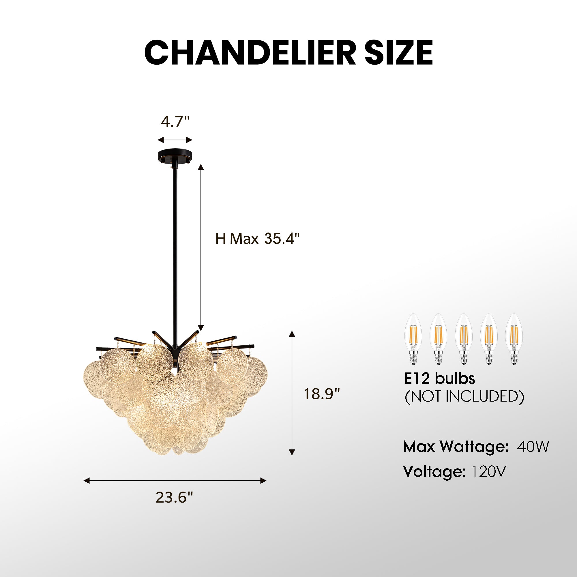 size-of-lunavera-modern-glass-textured-fan-shaped-chandelier
