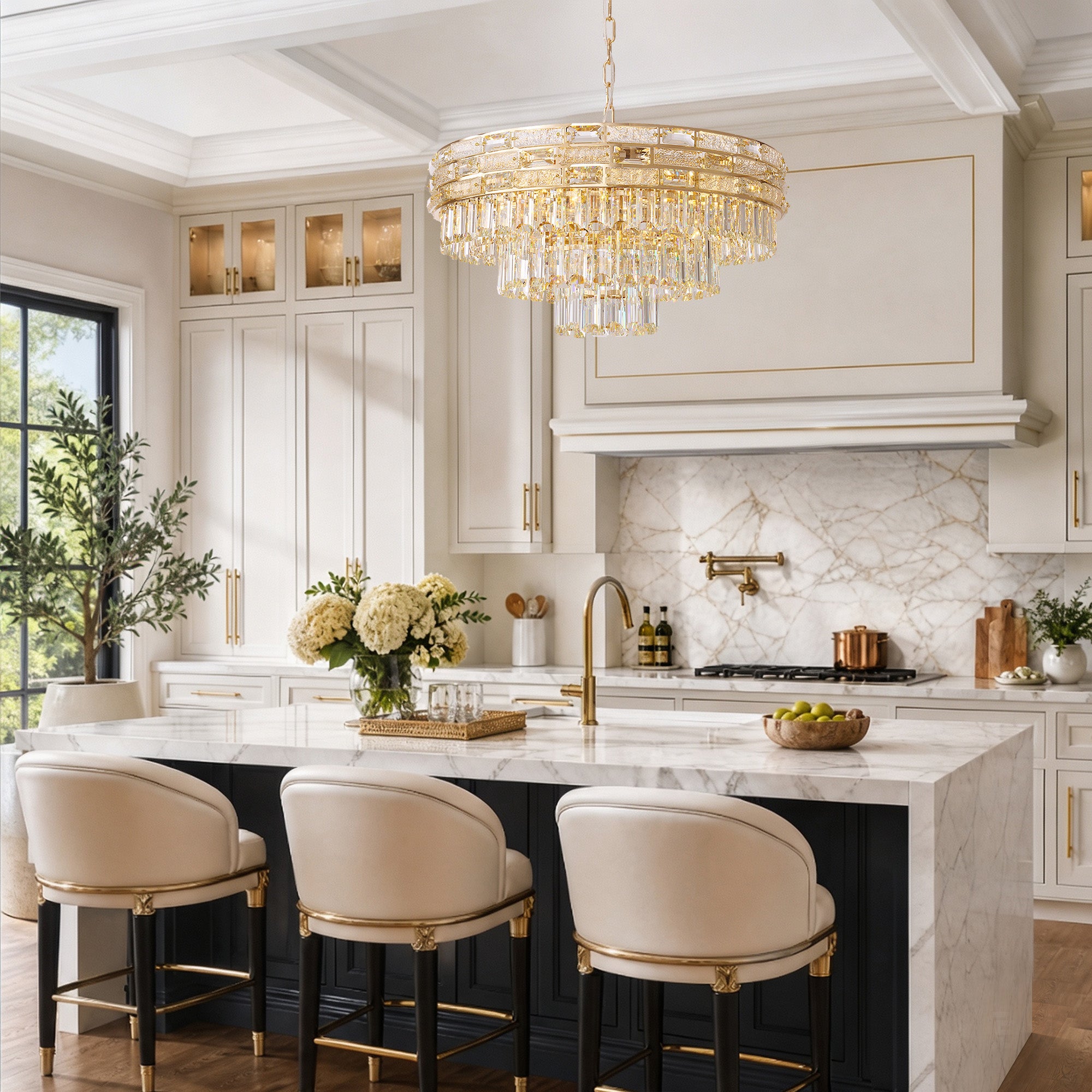 valencia-modern-luxury-gold-crystal-tiered-drum-chandelier-kitchen-island-sofary-lighting