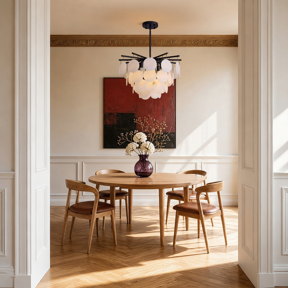 vessara-modern-organic-alabaster-disc-chandelier-dining-room-three-sofary-lighting