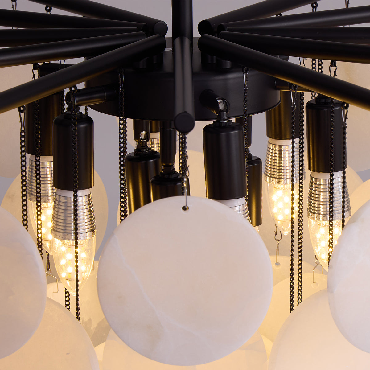 vessara-modern-organic-alabaster-disc-chandelier-light-details-sofary-lighting