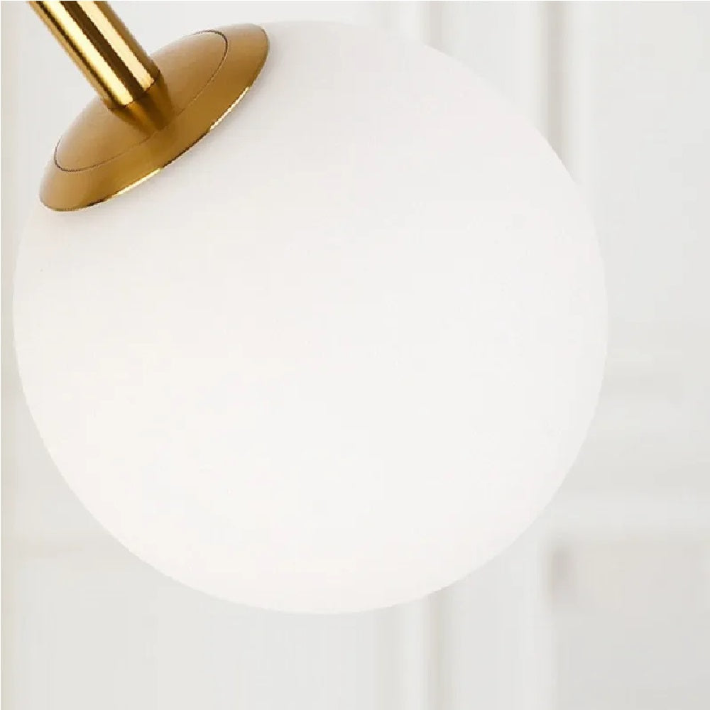 Marble Base Modern Arc Floor Lamp - Details