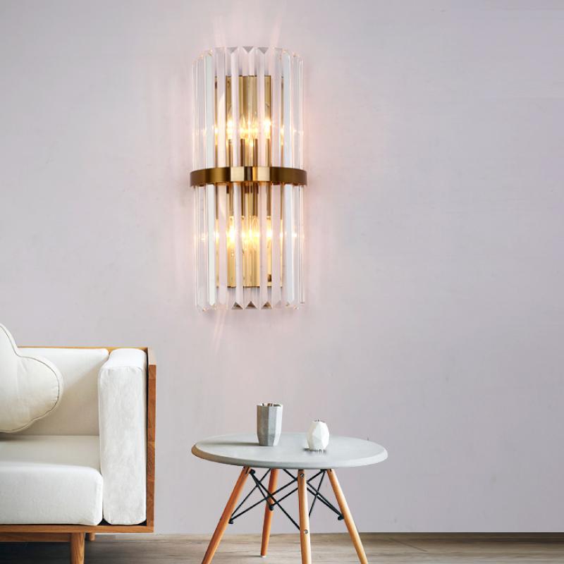 Crystal Wall Sconce Wall Lamp Lighting Fixture - living Room