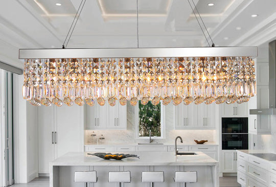 How to Find the Right Rectangular Crystal Chandelier for Your Home