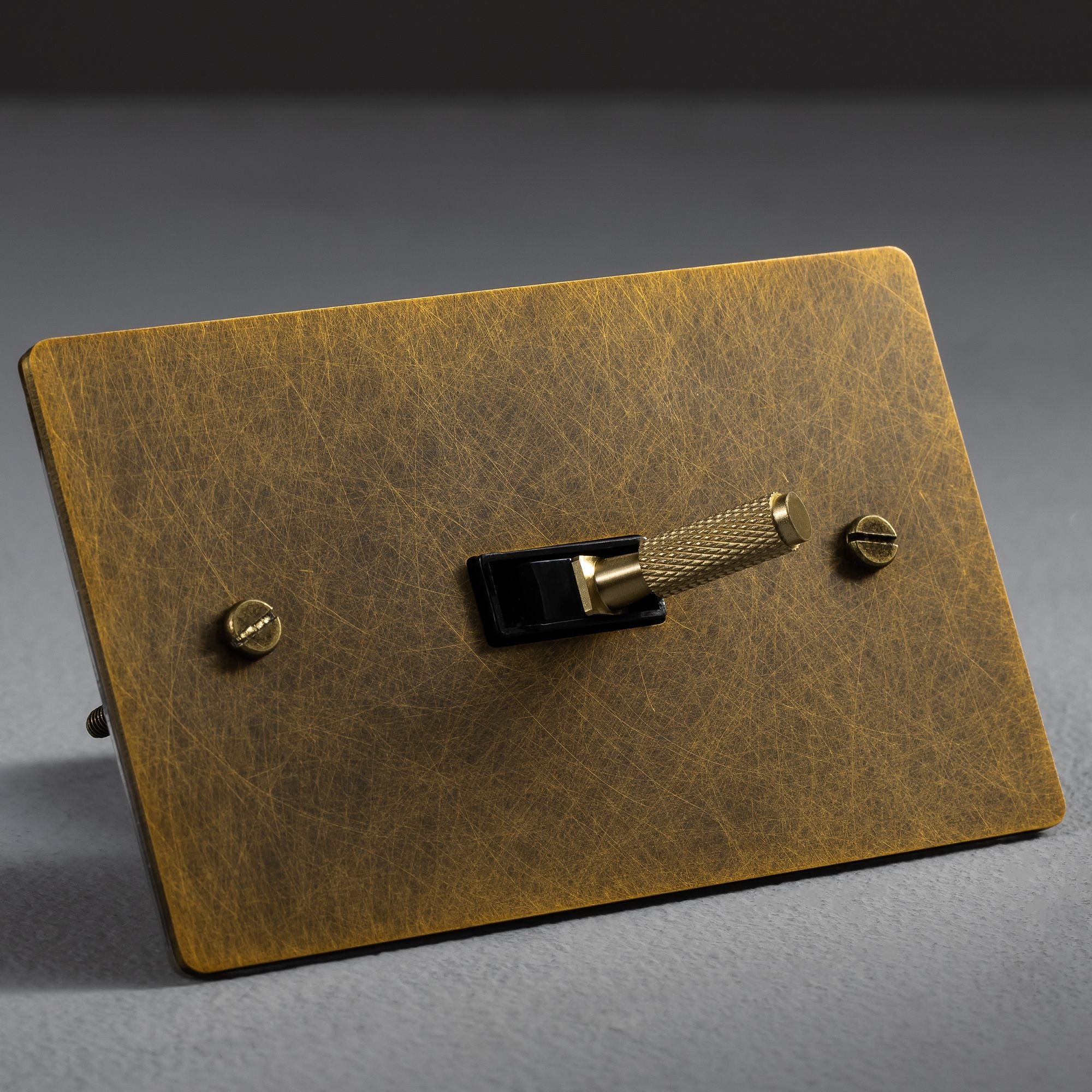 The Brass Toggle Switch (1 to 5 Gang)